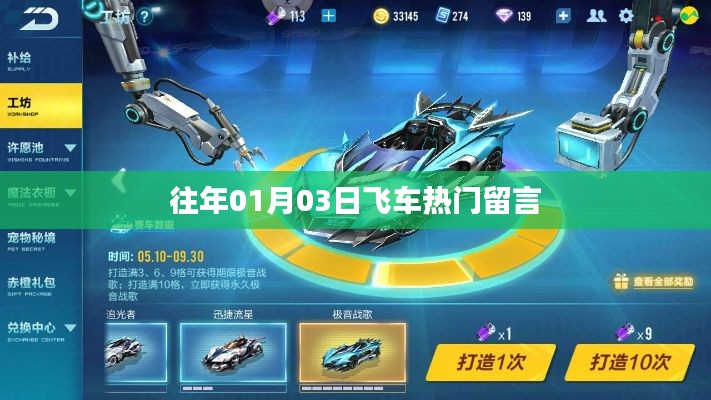 往年元旦后飞车游戏热门留言回顾