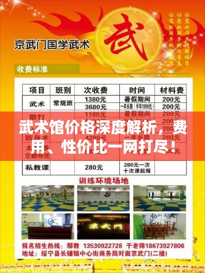 武术馆价格深度解析,费用、性价比一网打尽!